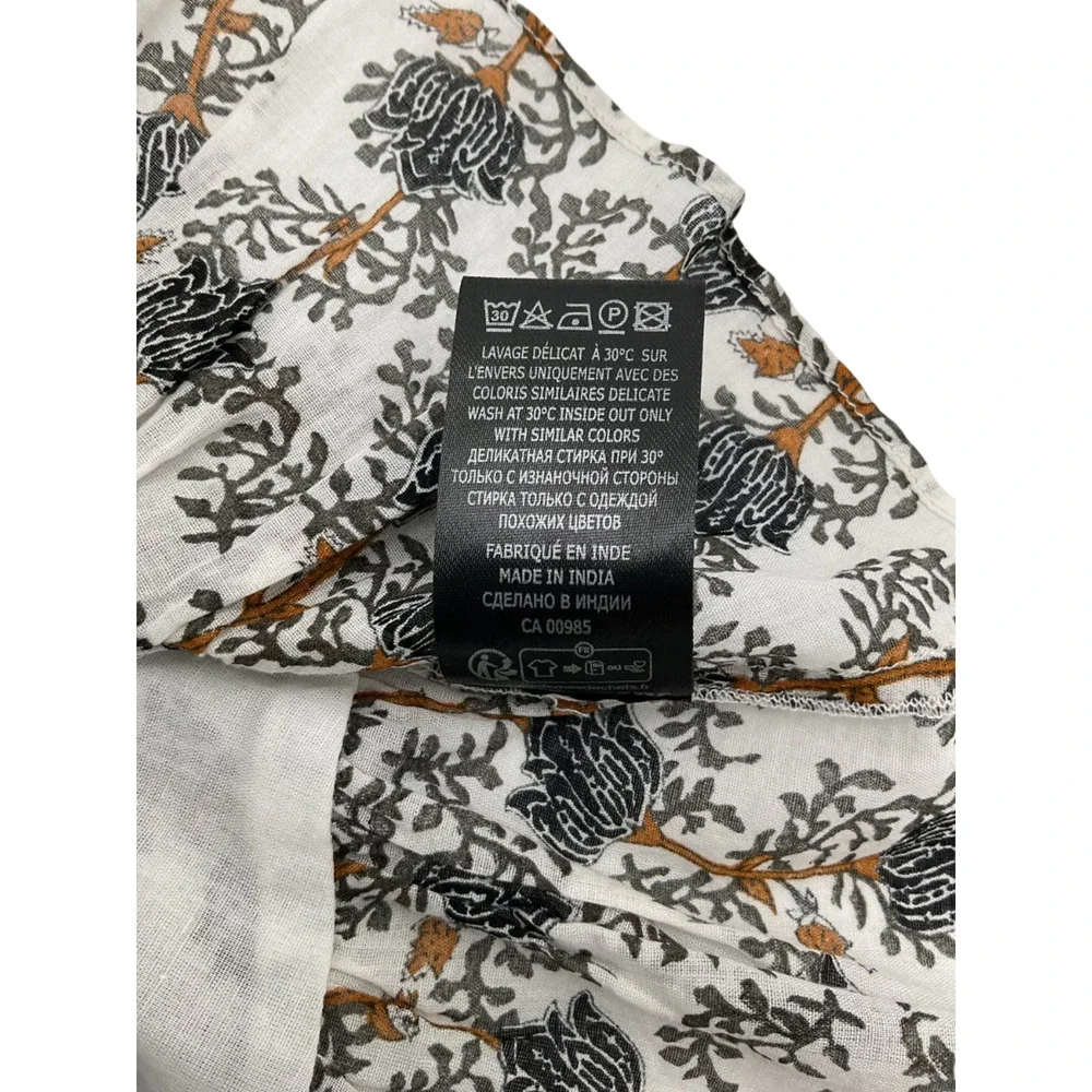 Isabel Marant Floral White Jocadia Skirt Size XS